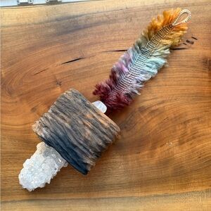 Handmade Crystal and Ceramic Wind Chime